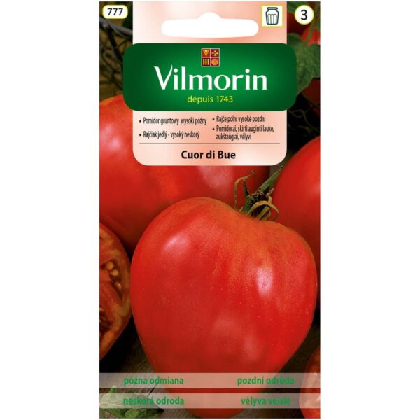 Vilmorin Pomidor gruntowy Cuor di Bue 0,2g