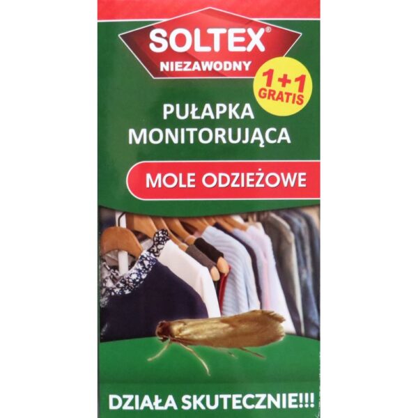 Pułapka na mole odzieżowe 1+1 gratis Soltex