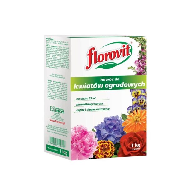 Nawóz do kwiatów ogrodowych 1,2kg - Florovit